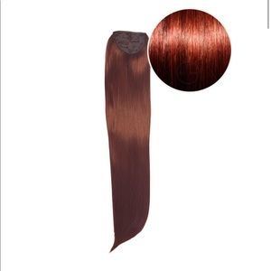 Bellami Hair Faux pony wrap style. 24”